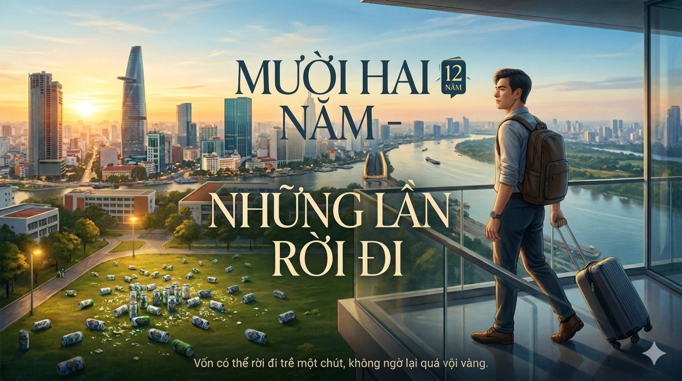 Vốn có thể rời đi trễ một chút, không ngờ lại quá vội vàng.